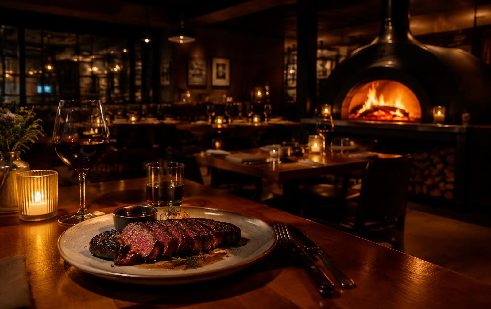 Restaurants website concept imagery